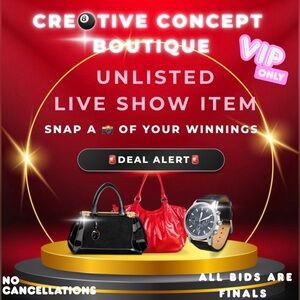 Cre🎱tive’s Unlisting Inventory, Live Share Show Listing Only